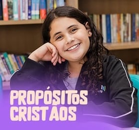Aluna na biblioteca
